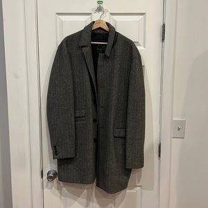 Express Herringbone Top Coat SZ XL Basically Brand New